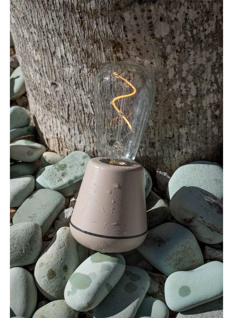 HUMBLE One Wireless Portable Table Light | Indoor and outdoor use |  8.5 cm x 19.5 cm - Beige - Image 4